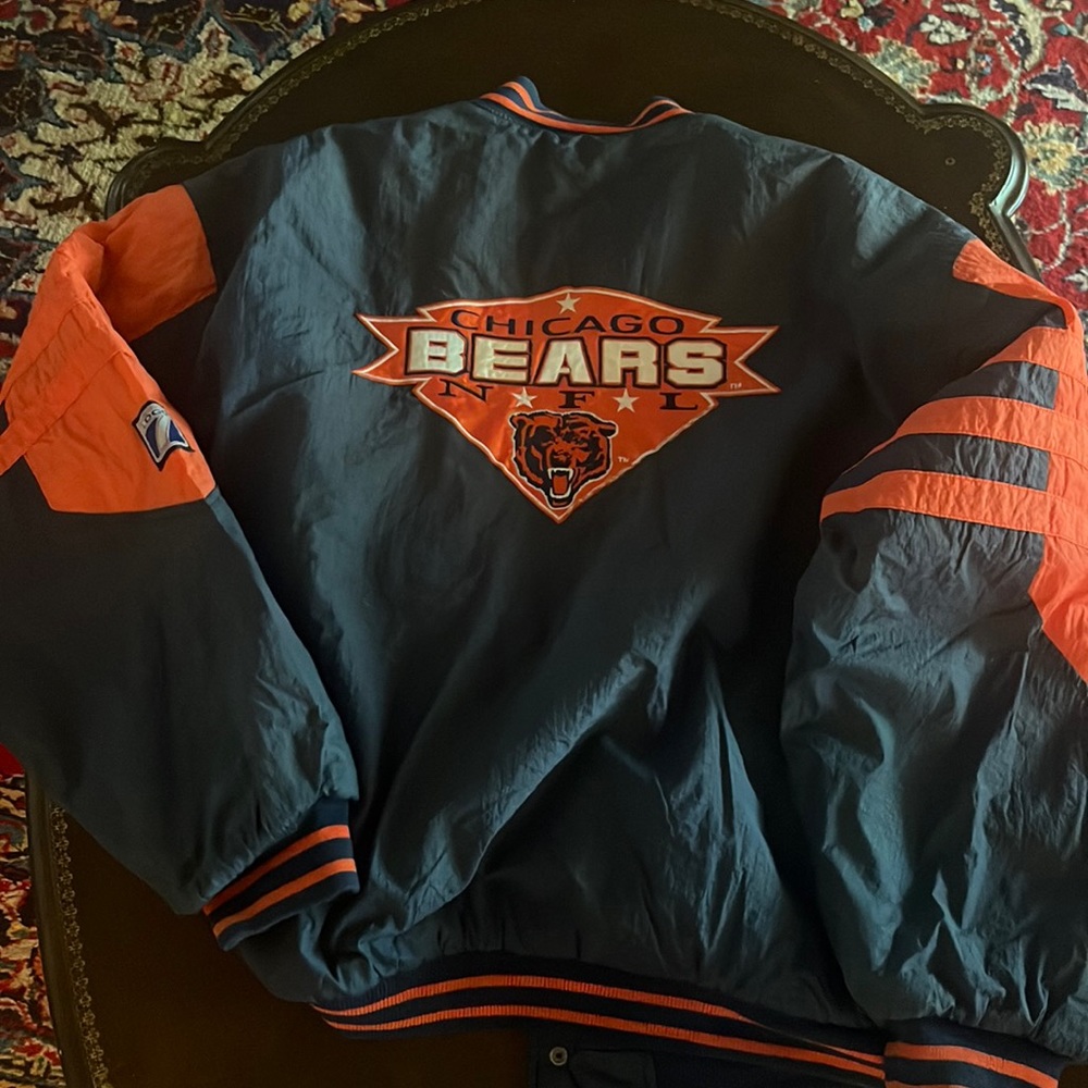 Vintage Logo 7 Chicago Bears Jacket
